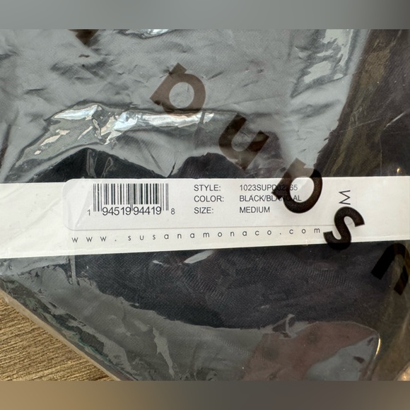 NWT Susana Monaco REVOLVE Mid Length Striped Tube Dress Tan / Black Size Medium - Picture 3 of 5